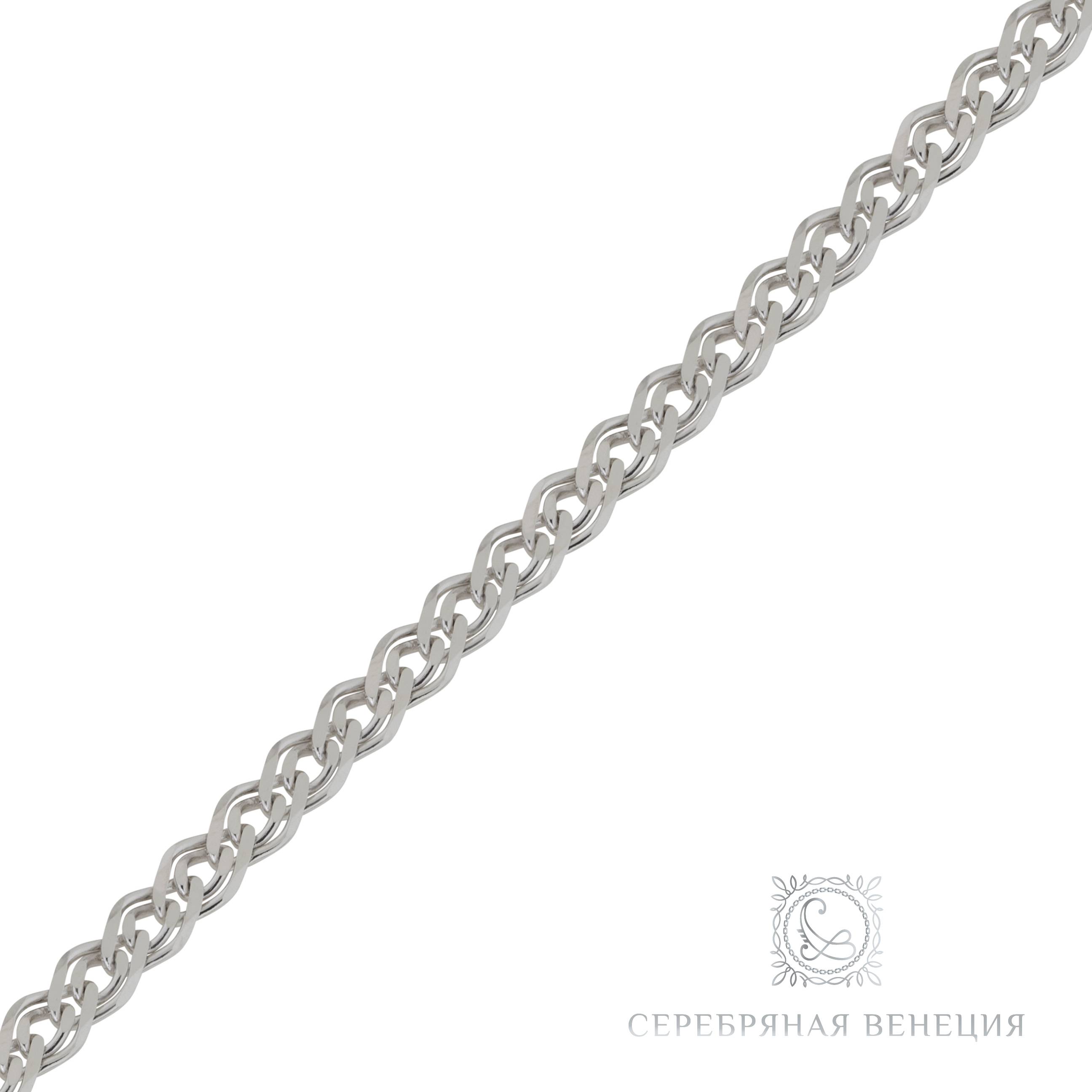 Ювелирное изделие - Цепь из серебра плетение нонна в магазине Best-Gold 125148