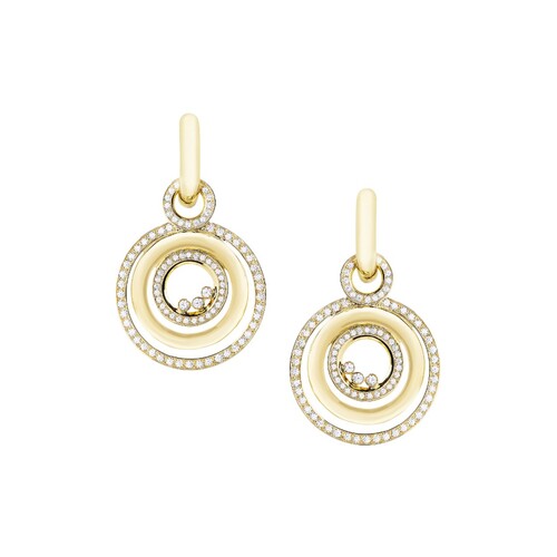 Ювелирное изделие - Серьги из красного золота с фианитами в магазине Best-Gold 059585