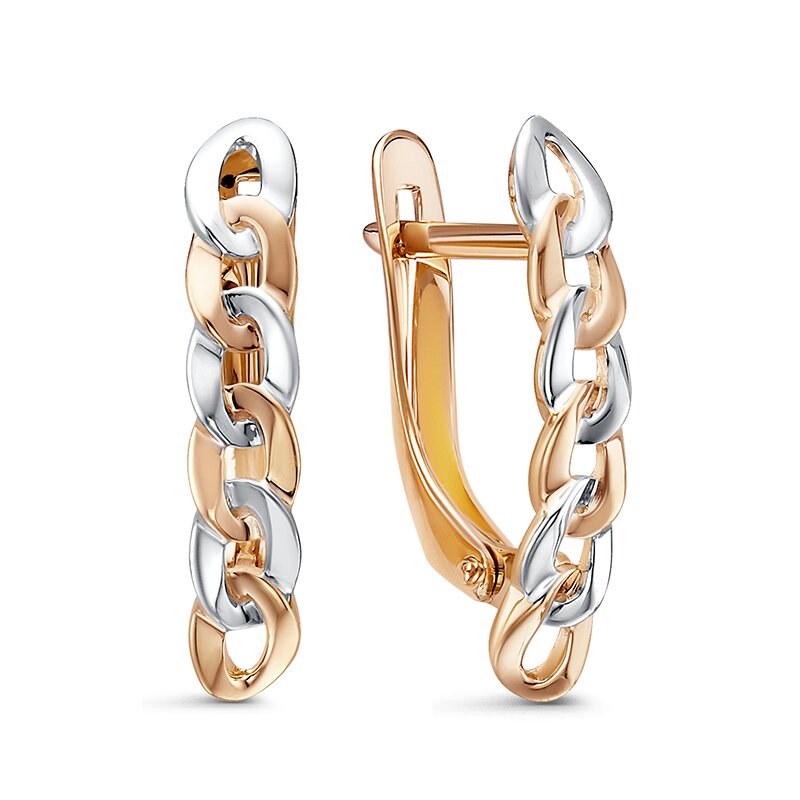 Ювелирное изделие - Серьги из красного золота в магазине Best-Gold 033158