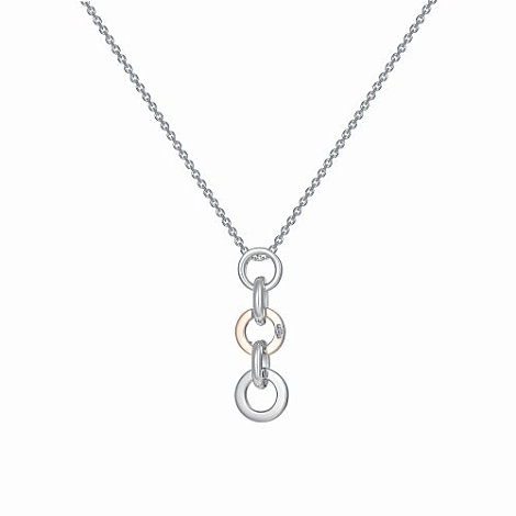 Ювелирное изделие - Колье из серебра с бриллиантом в магазине Best-Gold 033496