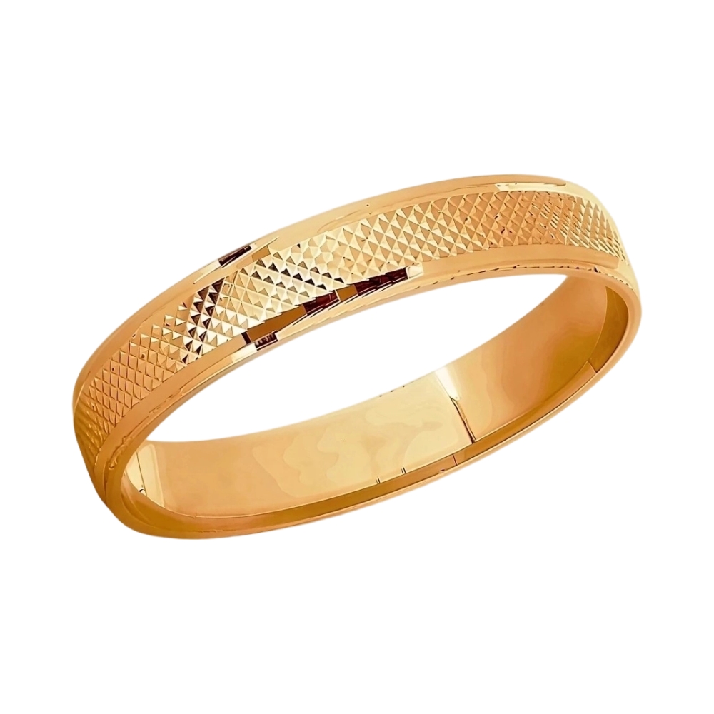 Ювелирное изделие - Обручальное кольцо из красного золота в магазине Best-Gold 000239