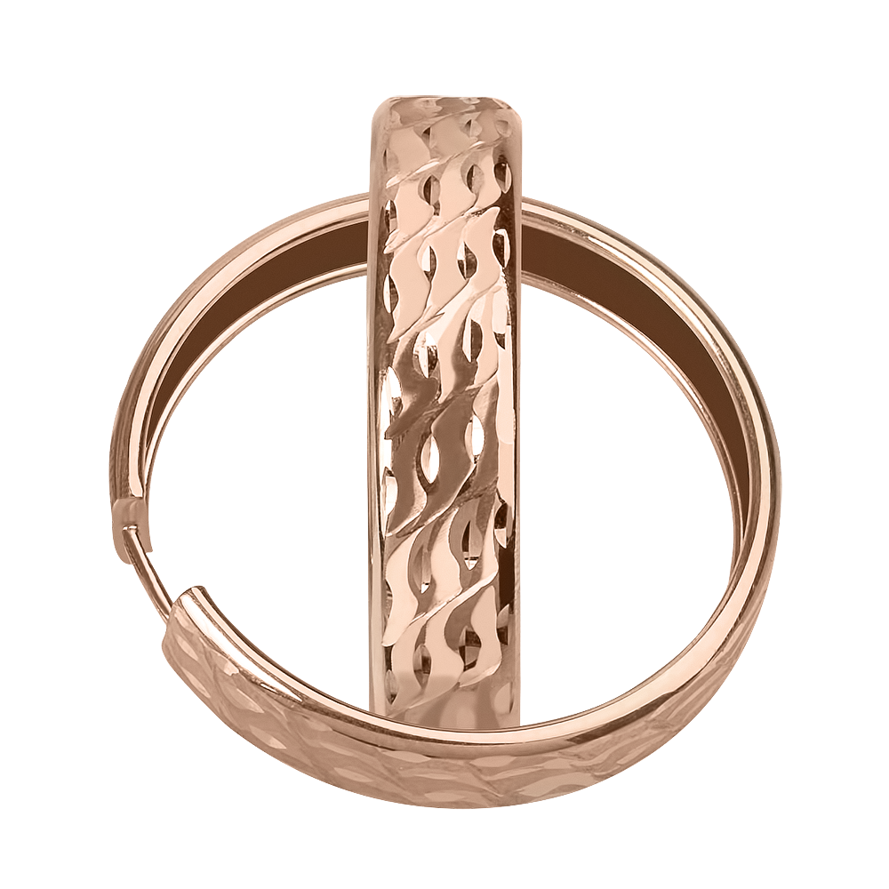 Ювелирное изделие - Серьги из красного золота в магазине Best-Gold 148439