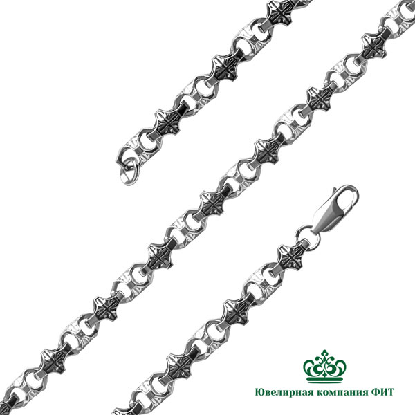 Ювелирное изделие - Цепь из серебра в магазине Best-Gold 142844