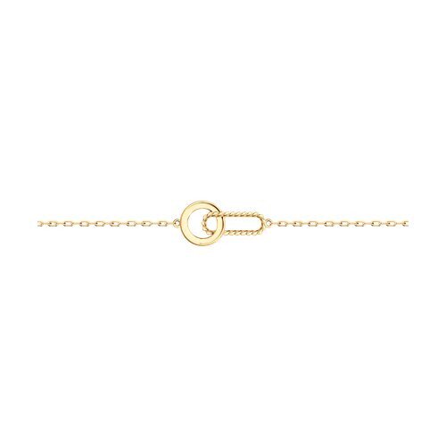 Ювелирное изделие - Браслет из красного золота в магазине Best-Gold 030724