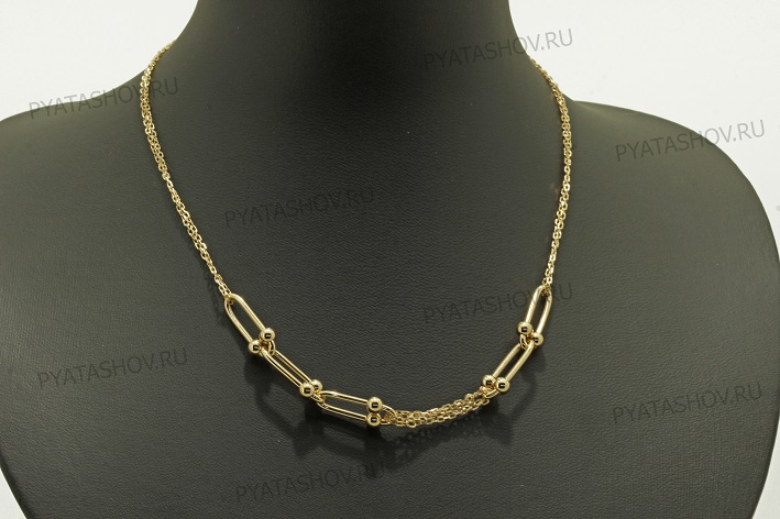 Ювелирное изделие - Колье из красного золота в магазине Best-Gold 154271