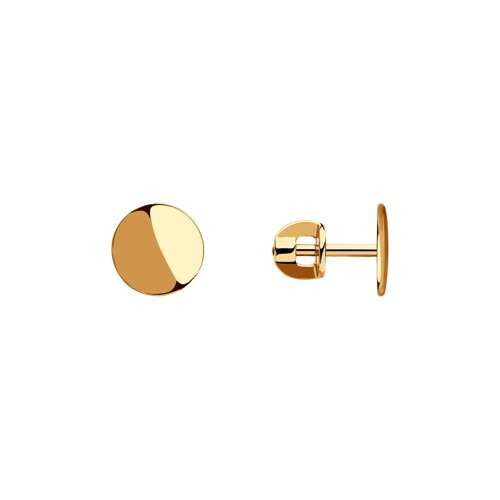 Ювелирное изделие - Серьги из красного золота в магазине Best-Gold 064277