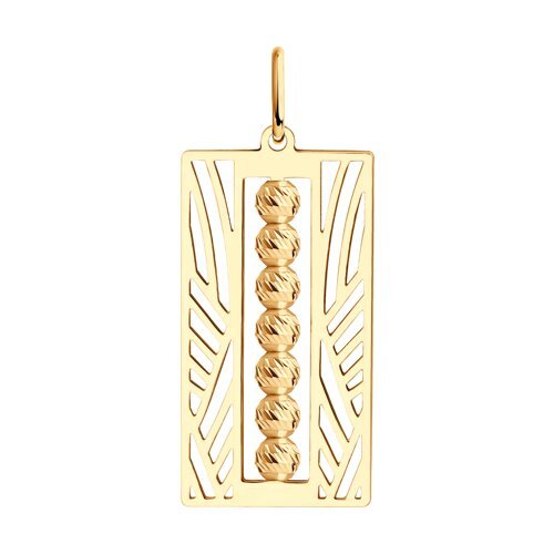 Ювелирное изделие - Подвеска из красного золота в магазине Best-Gold 059374