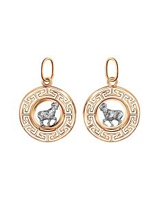 Ювелирное изделие - Подвеска из красного золота в магазине Best-Gold 123359