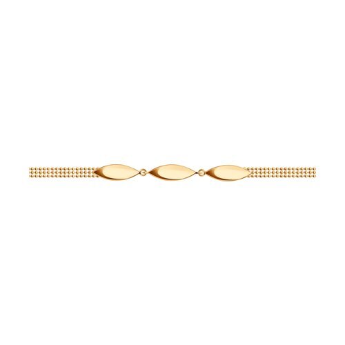 Ювелирное изделие - Браслет из красного золота в магазине Best-Gold 079964