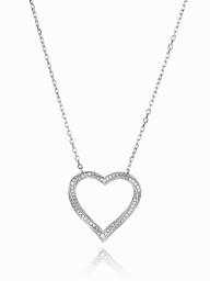 Ювелирное изделие - Колье из серебра с цирконами в магазине Best-Gold 150363