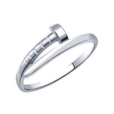 Ювелирное изделие - Кольцо из белого золота в магазине Best-Gold 048258