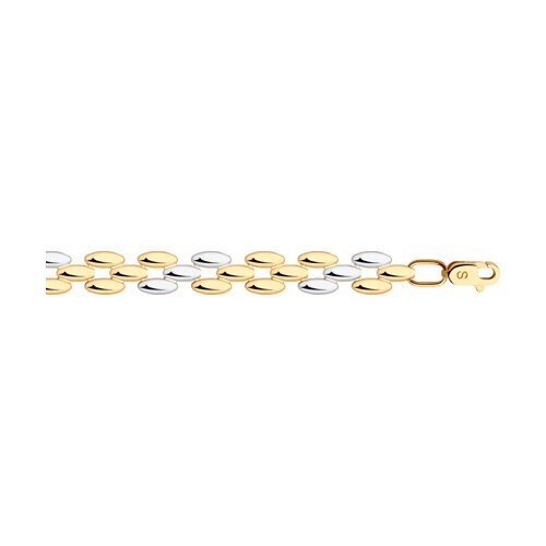 Ювелирное изделие - Браслет из комбинированного золота в магазине Best-Gold 026099