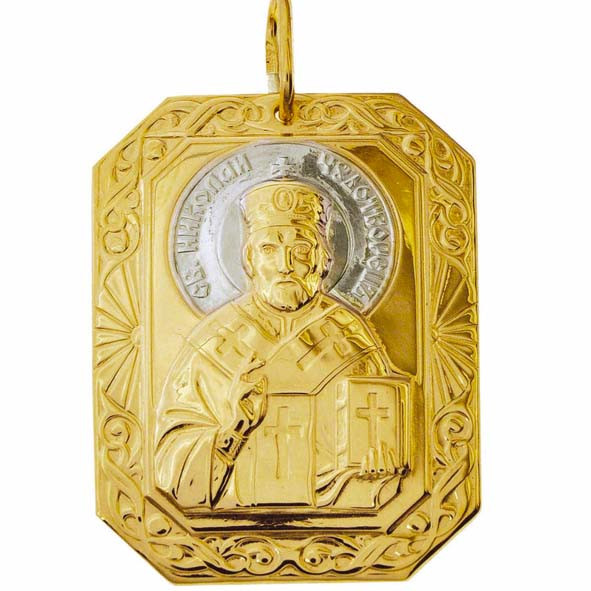Ювелирное изделие - Подвеска из комбинированного золота в магазине Best-Gold 116496