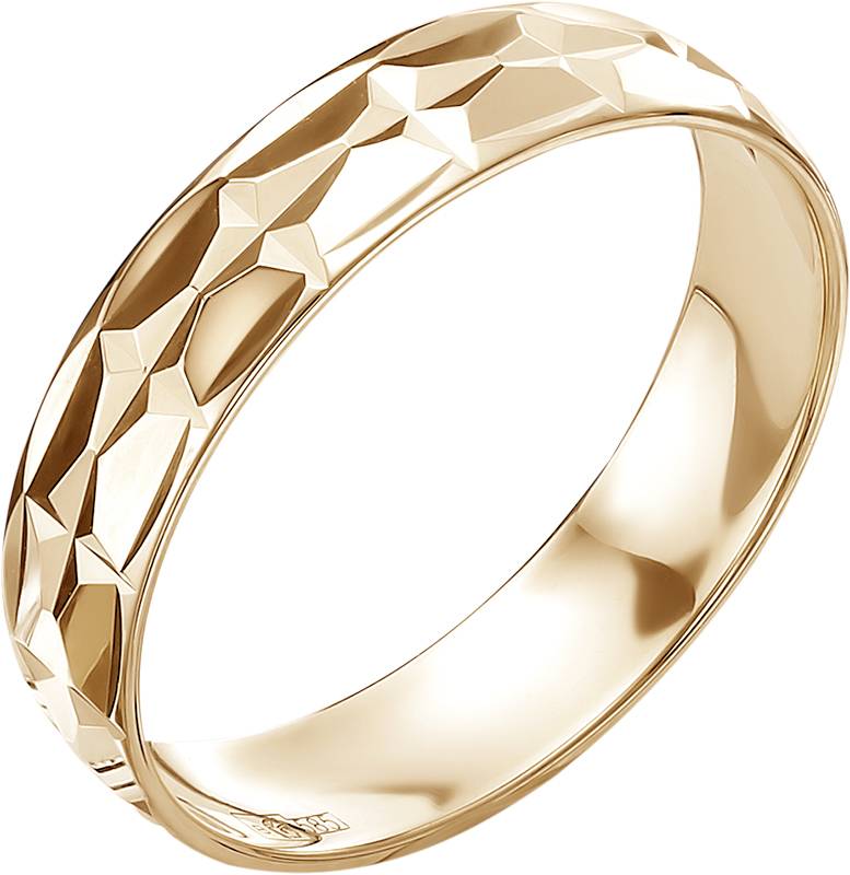 Ювелирное изделие - Обручальное кольцо из красного золота в магазине Best-Gold 129366